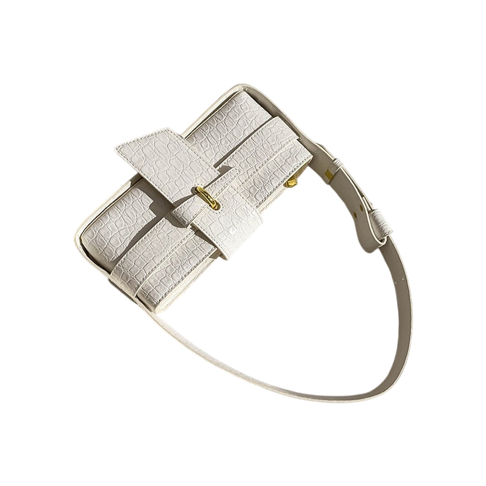 Croco Baguette Bag