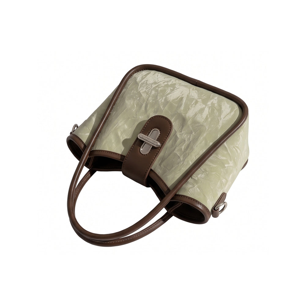 Frame Turn Lock Tote Bag