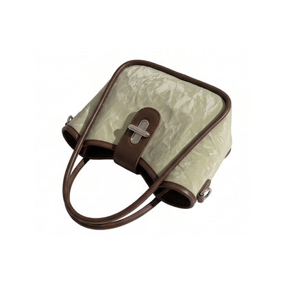 Frame Turn Lock Tote Bag
