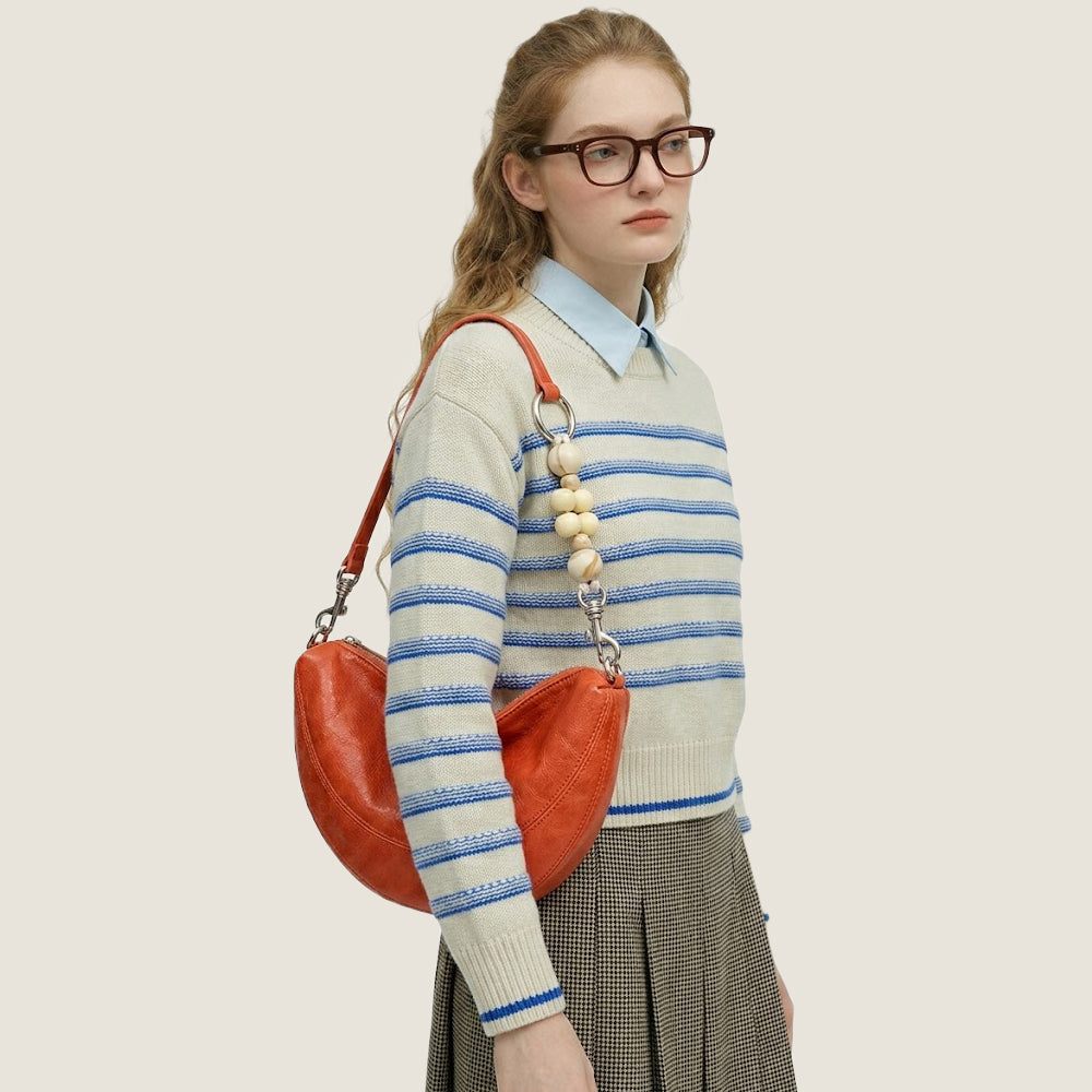 Marble Beads Hobo Bag