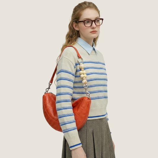 Marble Beads Hobo Bag