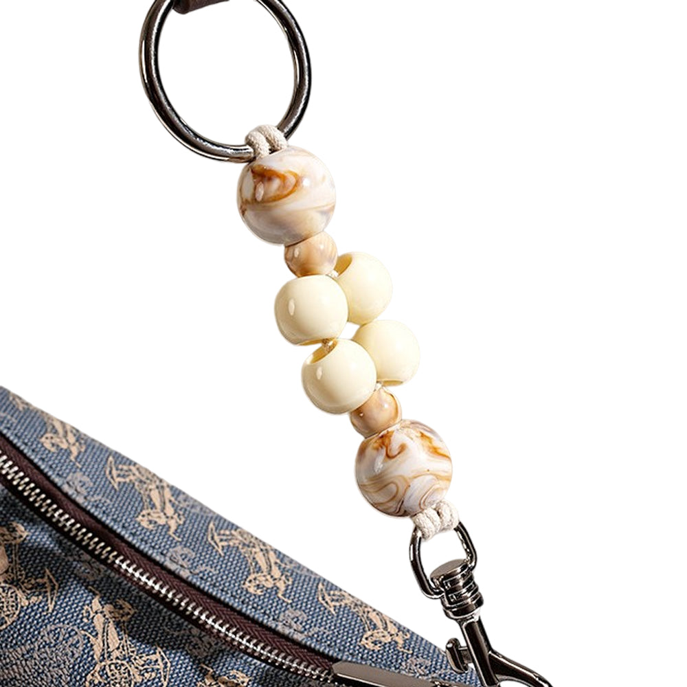 Marble Beads Hobo Bag