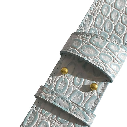 Croco Baguette Bag