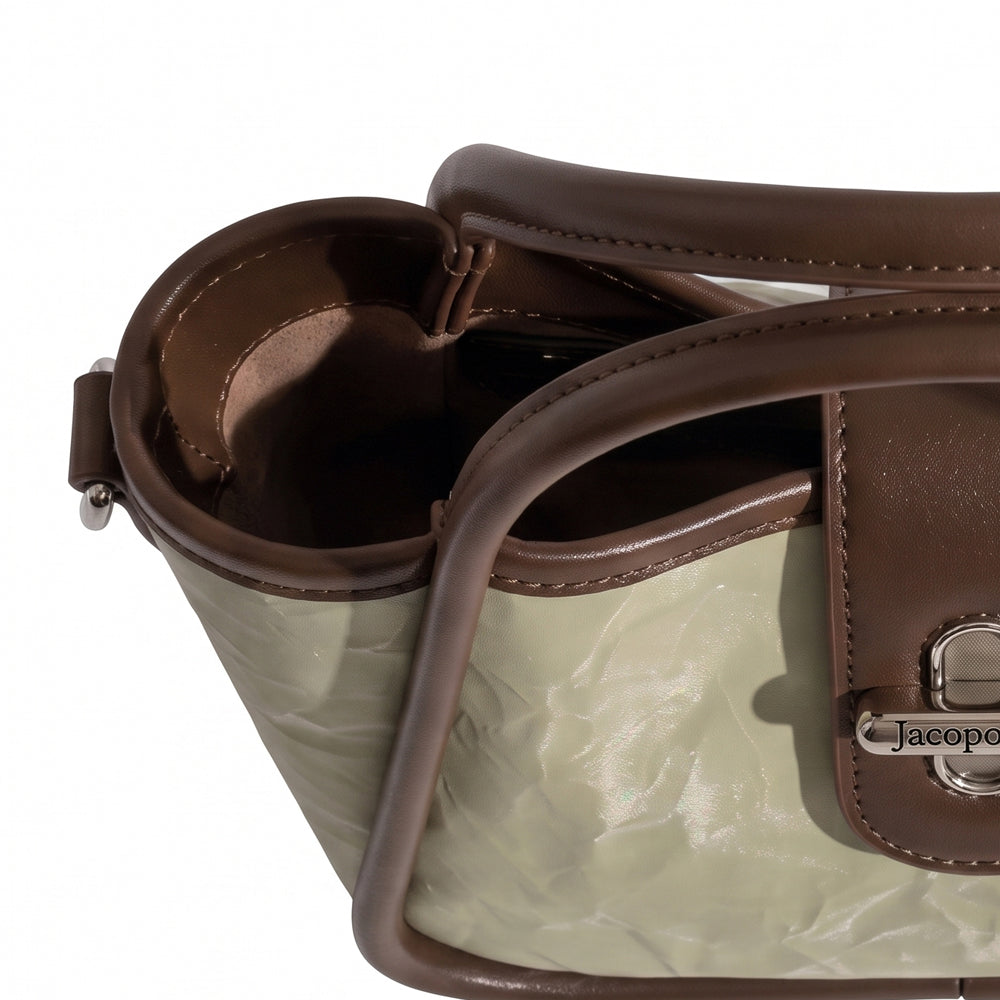 Frame Turn Lock Tote Bag