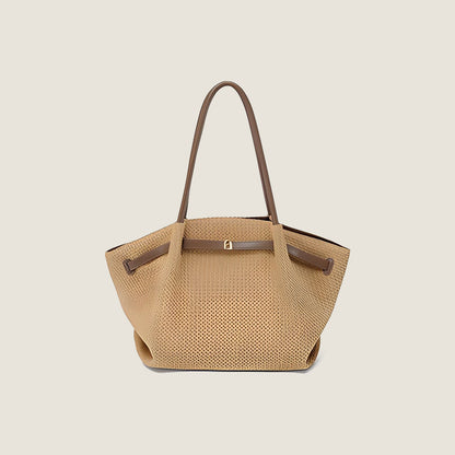 Pleats Trapeze Large Bag