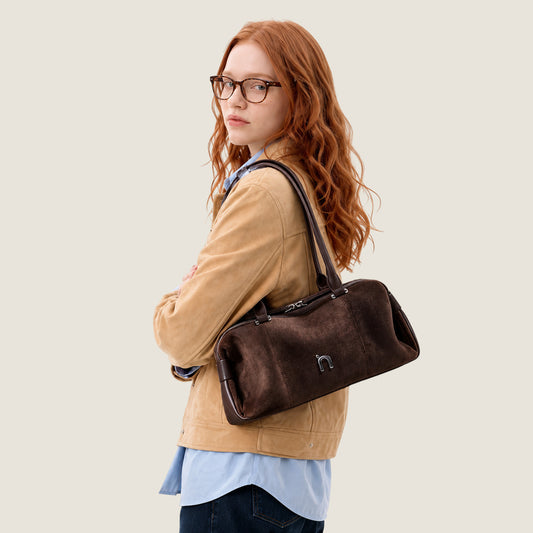 Butterfly Large Boston Bag