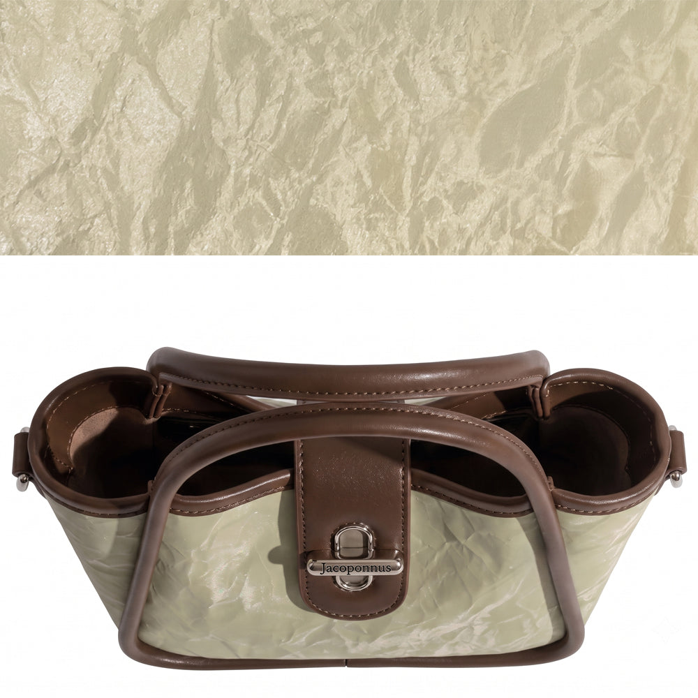 Frame Turn Lock Tote Bag
